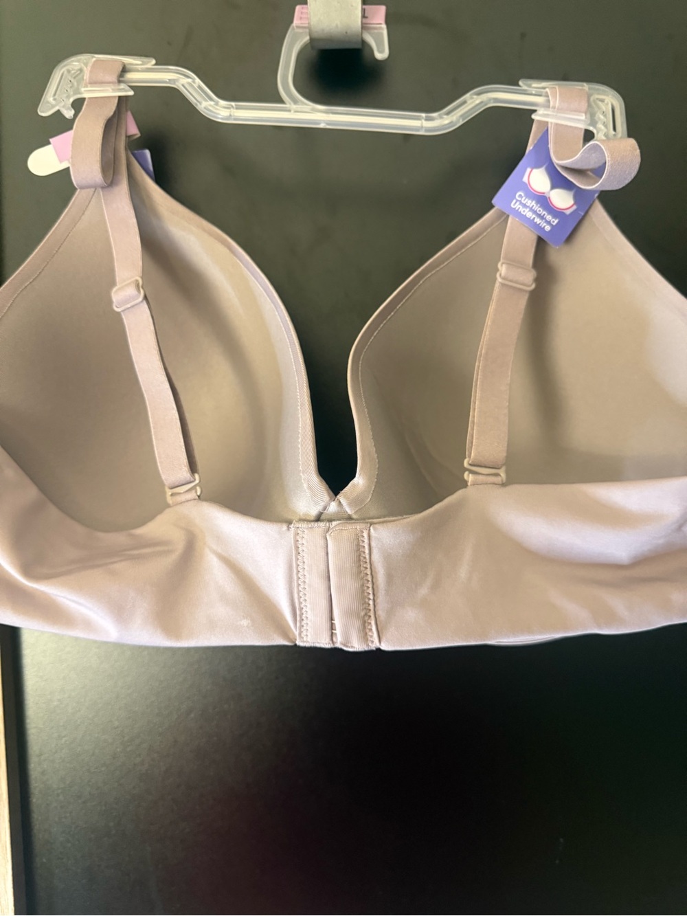 NWT Hanes Signature Convertible Strap Gray Bra Size XL - Picture 5 of 5